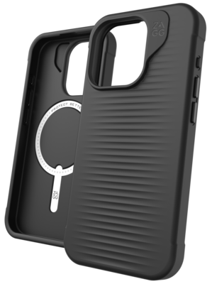 ZAGG Luxe Snap MagSafe iPhone 15 Pro hoesje zwart