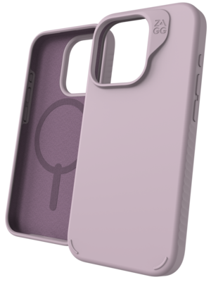 ZAGG Manhattan Snap MagSafe iPhone 15 Pro hoesje lavender
