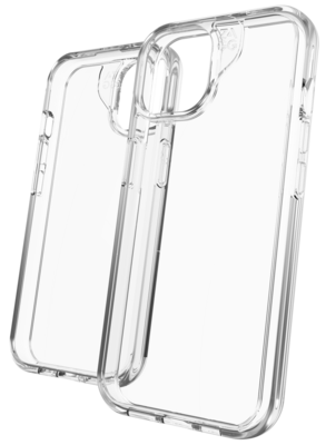 ZAGG Crystal Palace iPhone 15 hoesje transparant