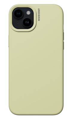 Nudient Base Case iPhone 15 hoesje geel