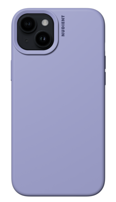 Nudient Base Case iPhone 15 hoesje paars