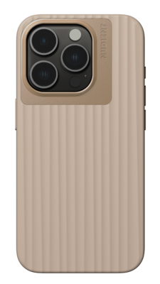 Nudient Bold Case iPhone 15 Pro hoesje beige