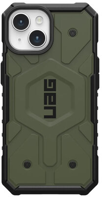 UAG Pathfinder MagSafe&nbsp;iPhone 15 Plus hoesje groen