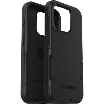 Otterbox Commuter iPhone 15 Pro hoesje zwart