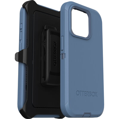 Otterbox Defender iPhone 15 Pro hoesje blauw