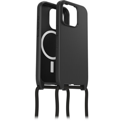 Otterbox React MagSafe iPhone 15 Pro hoesje met draagkoord zwart