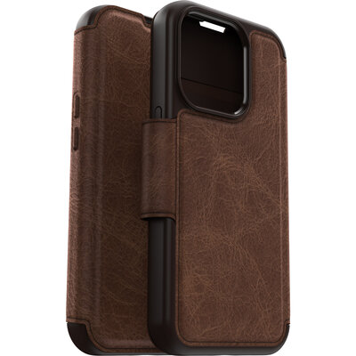 Otterbox Strada iPhone 15 Pro hoesje bruin