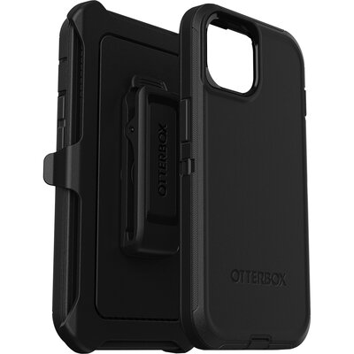 Otterbox Defender iPhone 15 hoesje zwart