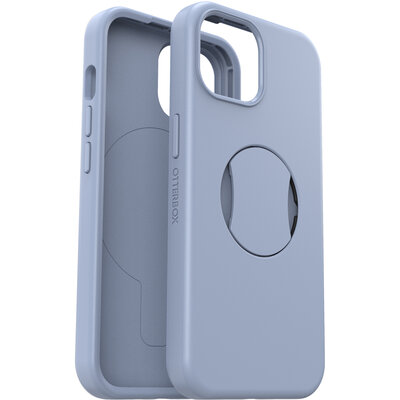 Otterbox Symmetry OtterGrip iPhone 15 Plus hoesje blauw