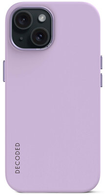 Decoded siliconen MagSafe iPhone 15 Plus hoesje&nbsp;lavender
