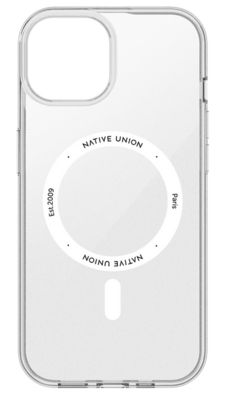 Native Union (Re)Clear MagSafe iPhone 15 hoesje transparant 