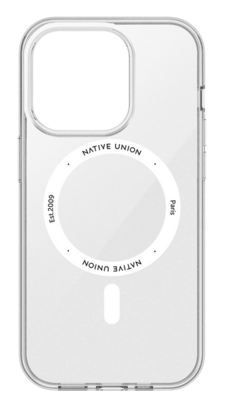 Native Union (Re)Clear MagSafe iPhone 15 Pro hoesje transparant