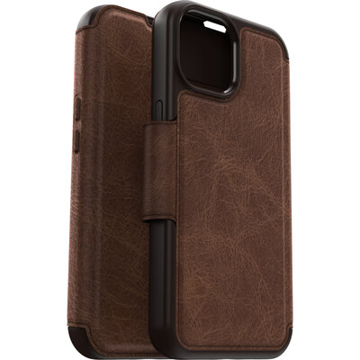 Otterbox Strada iPhone 15 Plus hoesje bruin