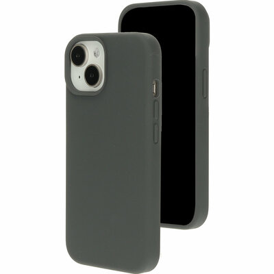 Mobiparts Silicone iPhone 15 hoesje grijs