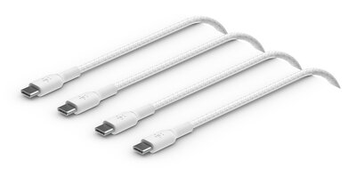 Belkin Braided USB-C kabel 1 meter 2 pack