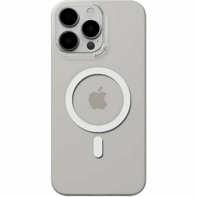 Nudient Thin MagSafe Case iPhone 15 Pro Max hoesje transparant