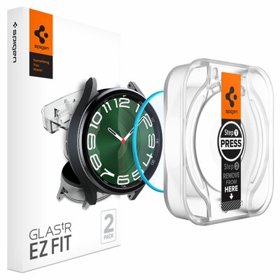 Spigen EZ Fit Galaxy Watch 6 Classic 47 mm screenprotector 2 pack