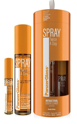 PanzerGlass Spray schoonmaak spray 100 ml + 8 ml