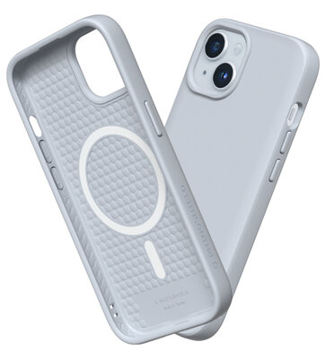 RhinoShield SolidSuit MagSafe iPhone 15 hoesje ash
