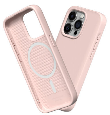 RhinoShield SolidSuit iPhone 15 Pro hoesje roze