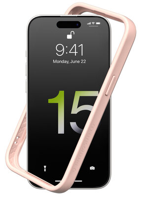 RhinoShield CrashGuard NX iPhone 15 Plus hoesje roze