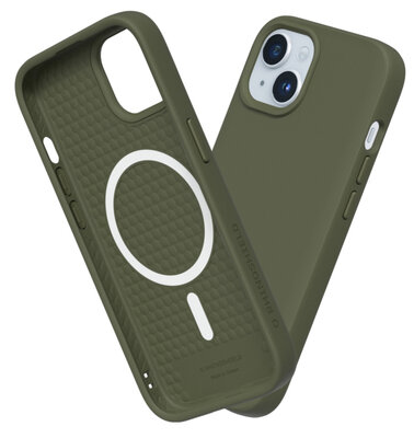 RhinoShield SolidSuit iPhone 15 Plus hoesje seaweed