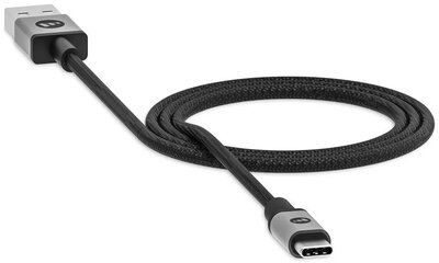 mophie Braided USB-C naar USB kabel 3 meter zwart