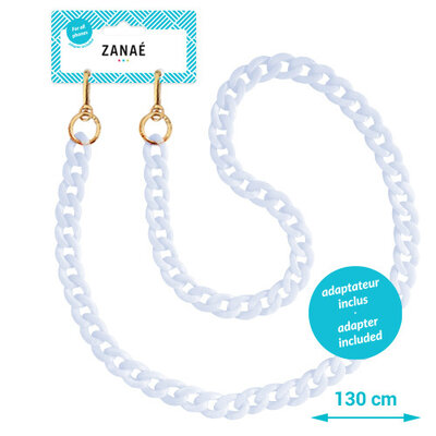 Zanae Harmony telefoon draagkoord ketting crystal