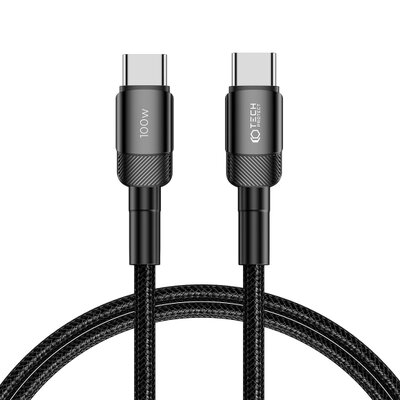 TechProtection EVO USB-C naar USB-C&nbsp;kabel 100 watt 100 centimeter