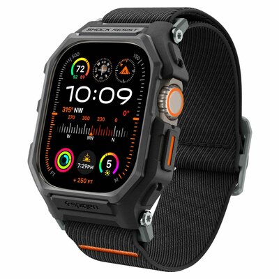 Spigen Lite Fit Pro Apple Watch Ultra 49 mm bandje zwart