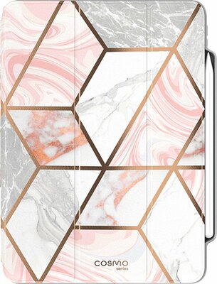 Supcase Cosmo iPad Pro 12,9 2022 / 2021 inch hoesje Marble