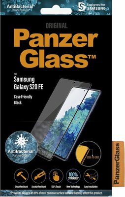 PanzerGlass Galaxy S20 FE glazen Screen Protector Case Friendly