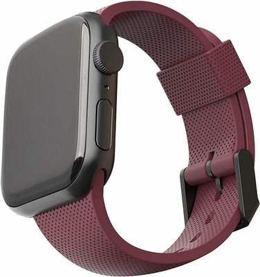 UAG Silicone Apple Watch 41 / 40 mm strap bandje Rood