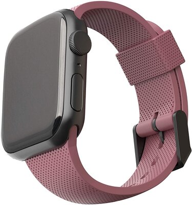 UAG Silicone Apple Watch 45 / 44 mm strap bandje Roze