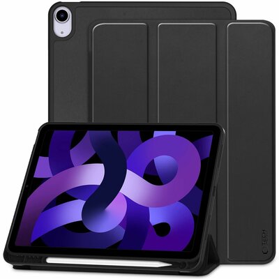 TechProtection Slim Pencil iPad Air 10,9 inch hoesje zwart