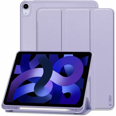 TechProtection Slim Pencil iPad Air 11 / 10,9 inch hoesje violet