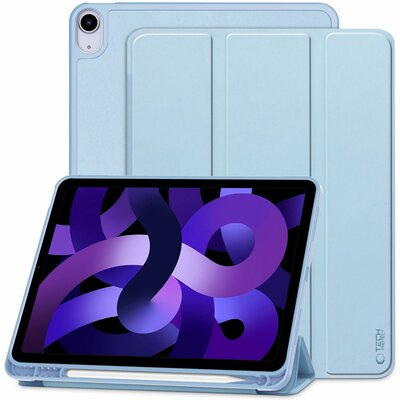 TechProtection Slim Pencil iPad Air 10,9 inch hoesje blauw