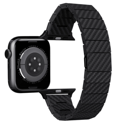 Pitaka Carbon Fiber Apple Watch bandje Modern