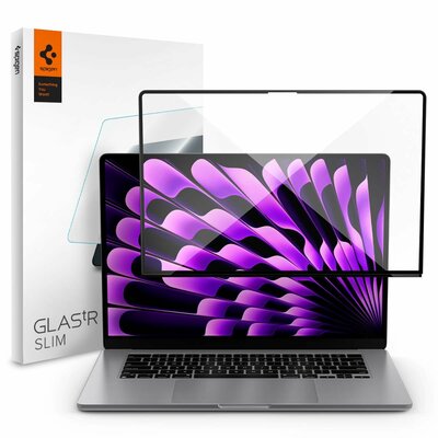 Spigen Glass MacBook Air 15 inch glazen screenprotector