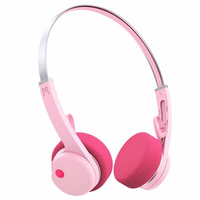 Defunc Mondo On-Ear draadloze koptelefoon roze