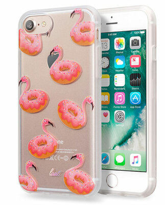 LAUT Pop Ink iPhone SE 2022 / 2020 / 8 / 7 hoesje Flamingo