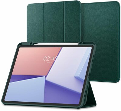 Spigen Urban Fit iPad Air 2024 13 inch hoesje groen