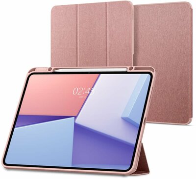 Spigen Urban Fit iPad Pro 2024 13 inch hoesje rose