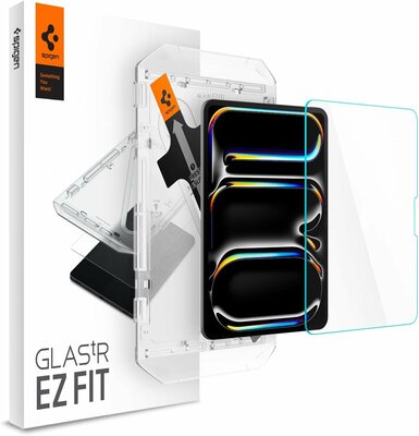 Spigen Glass EZ Fit iPad Pro 2024 13 inch glazen screenprotector
