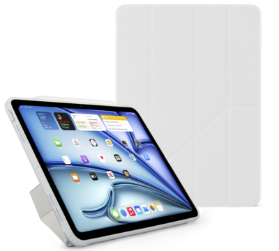 Pipetto Origami iPad Pro 2024 11 inch hoesje wit