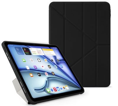 Pipetto Origami iPad Pro 2024 13 inch hoesje zwart