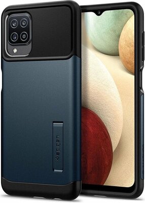 Spigen Slim Armor Galaxy A12&nbsp;hoesje Slate