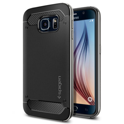 Spigen Neo Hybrid Metal case Galaxy S6 Gun Metal