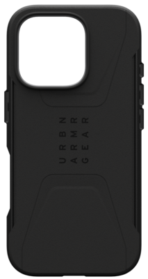 UAG Civilian MagSafe iPhone 16 Pro Max hoesje zwart