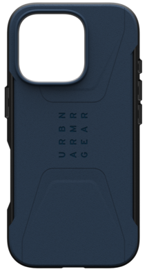 UAG Civilian MagSafe iPhone 16 Pro Max hoesje blauw